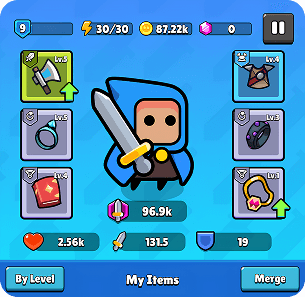 Hero's items