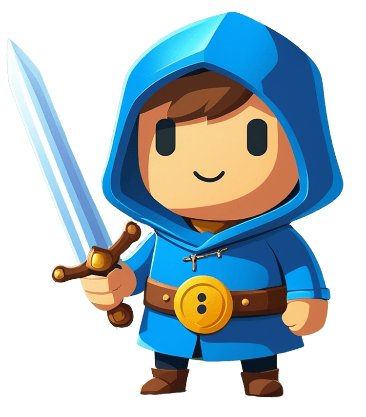 Hero with sword
